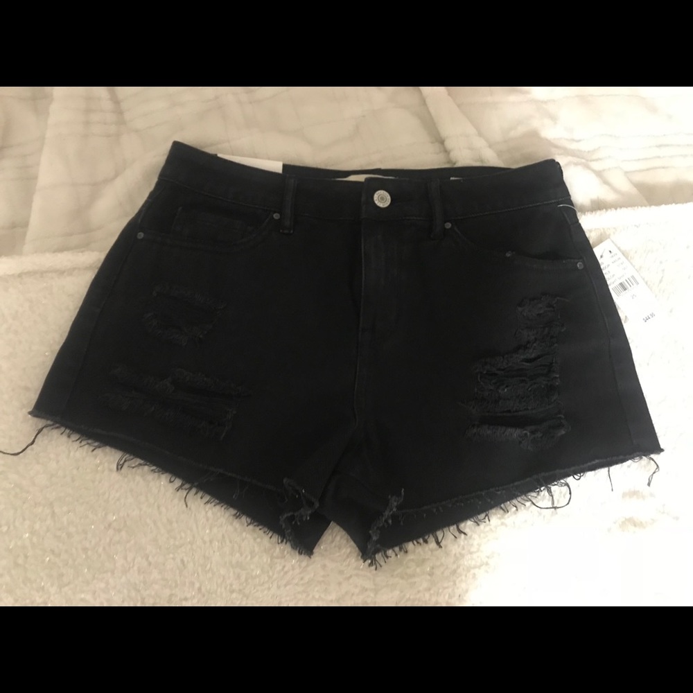 High waisted shorts